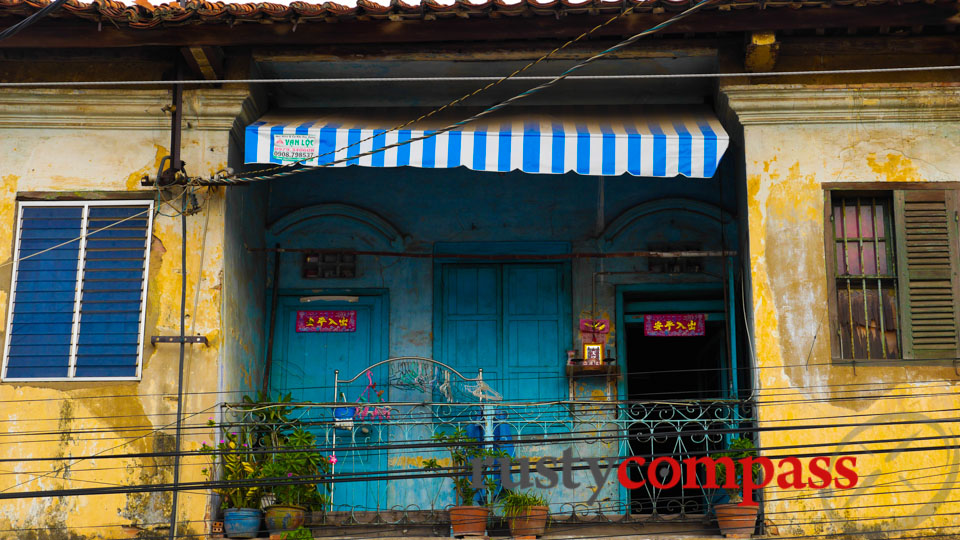 OId Chinese shophouse, District 8, Saigon